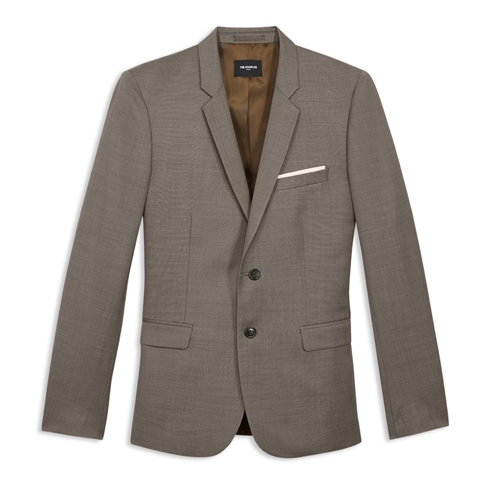 The Kooples Zigzag Wool Suit Jacket